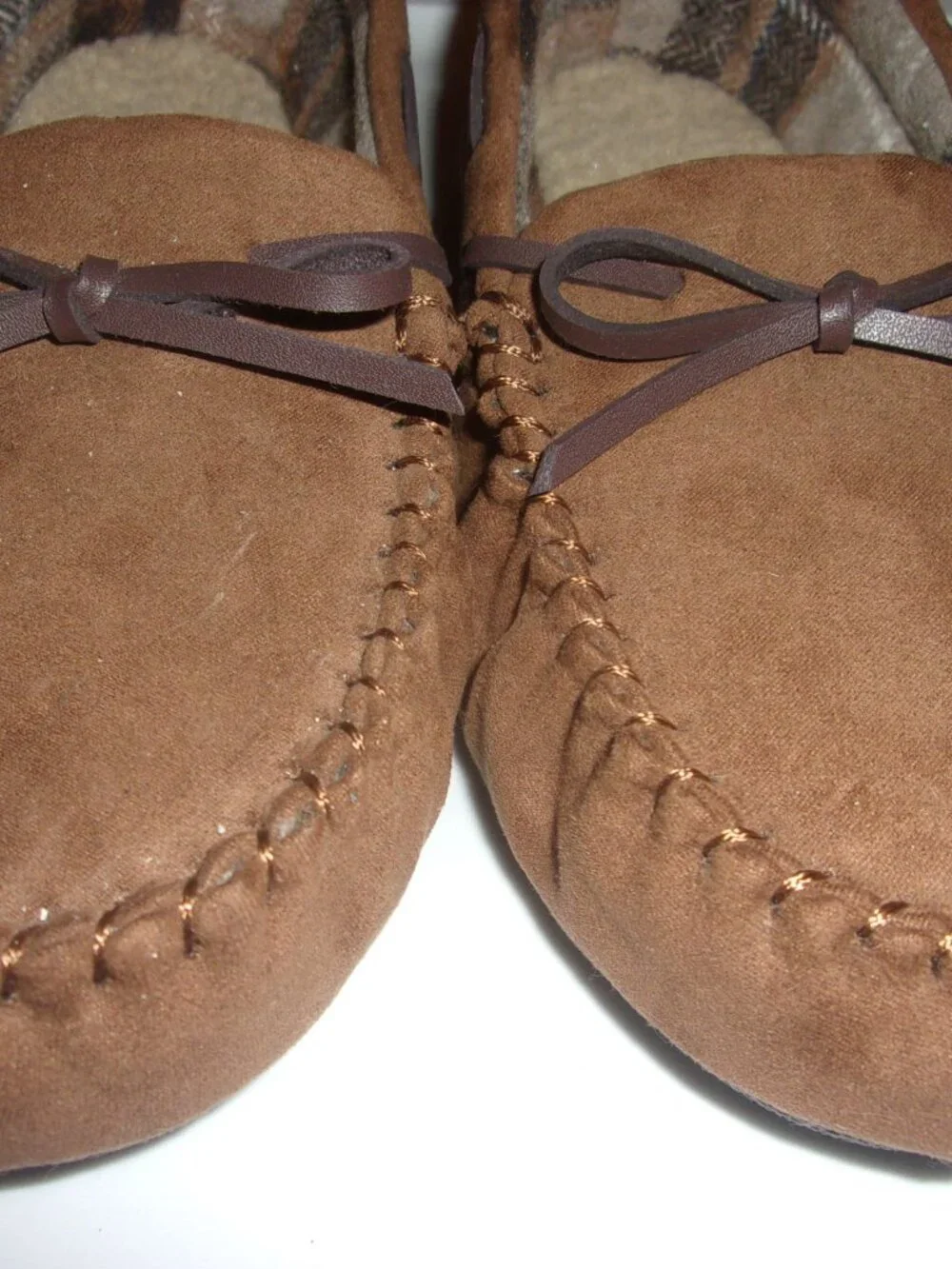 Big Boys Fleece lined Moccasins